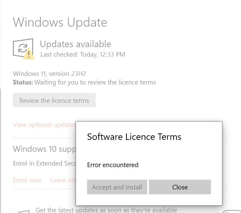 Issue with Windows 11 Update - Microsoft Q&A