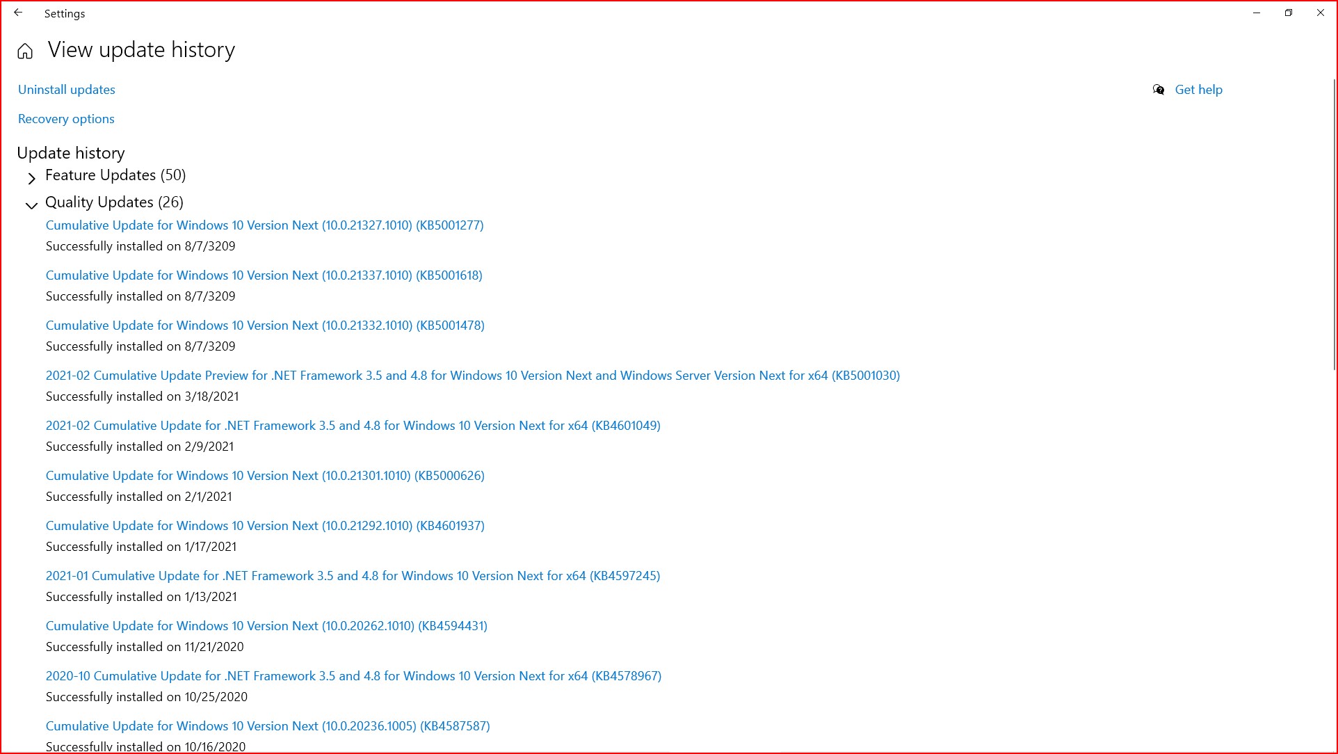 Time clock out of sync after update to Windows 10 Insider Preview 21327 ...