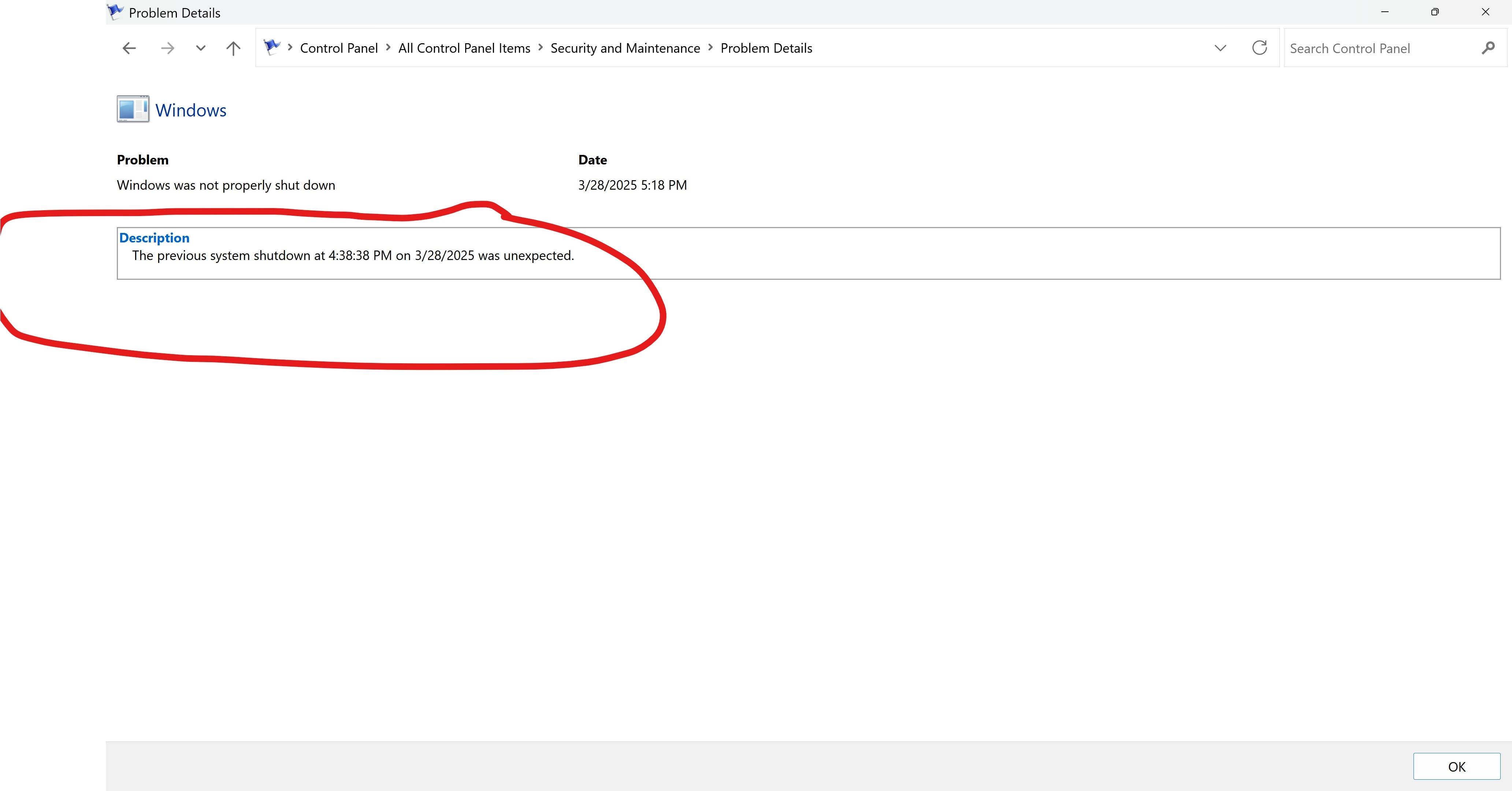 Event Times reported by Windows. - Microsoft Q&A