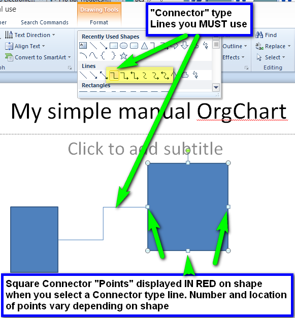 Org Chart Connecting Lines in Powerpoint 2010 - Microsoft Q&A