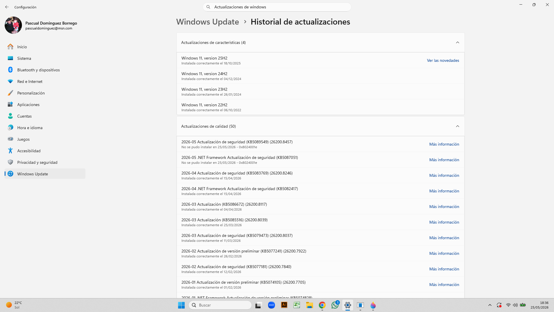 Aplicaciones de windows