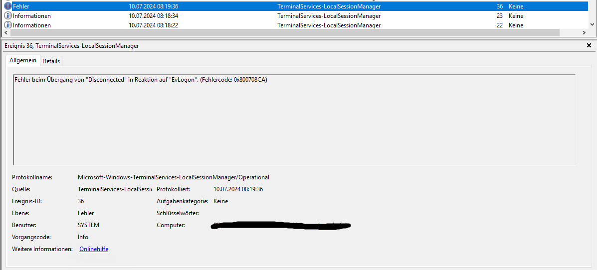 GhostSessions Remotedesktop Services - Microsoft Q&A