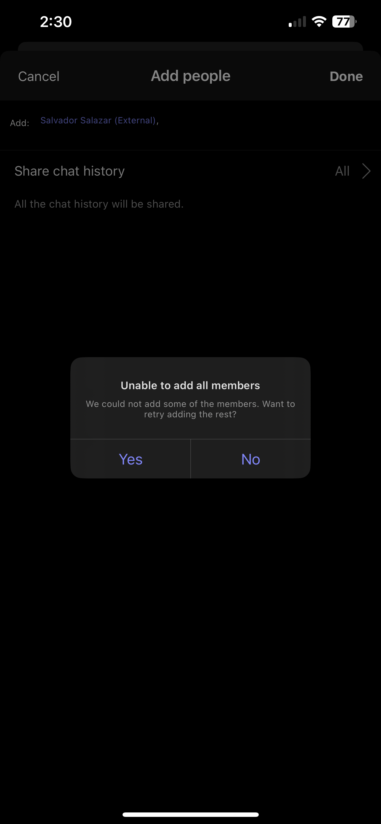 External teams removed from chat automatically - Microsoft Q&A