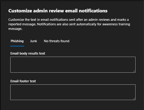 Microsoft Defender for Office (MDO) - Customize Results Email for User ...