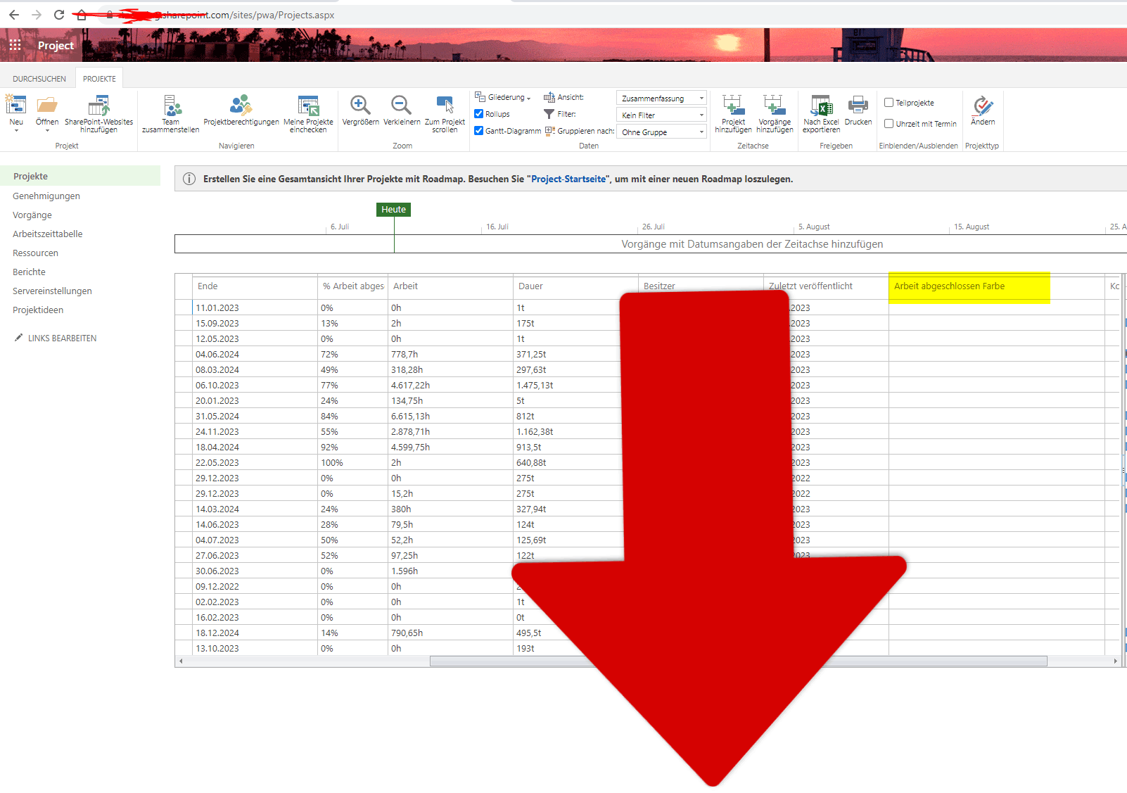 Project online not displaying Custom Fields - Microsoft Q&A