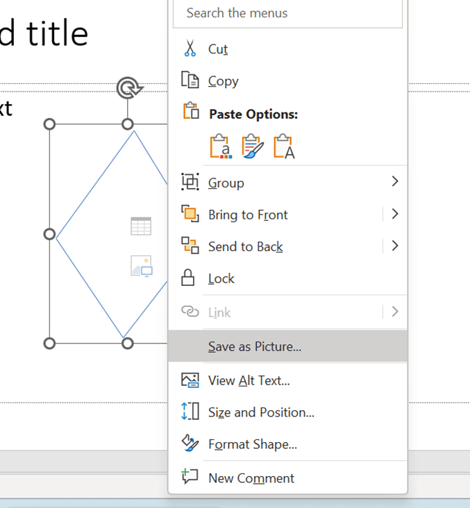 How to save custom shape in Power Point? - Microsoft Q&A