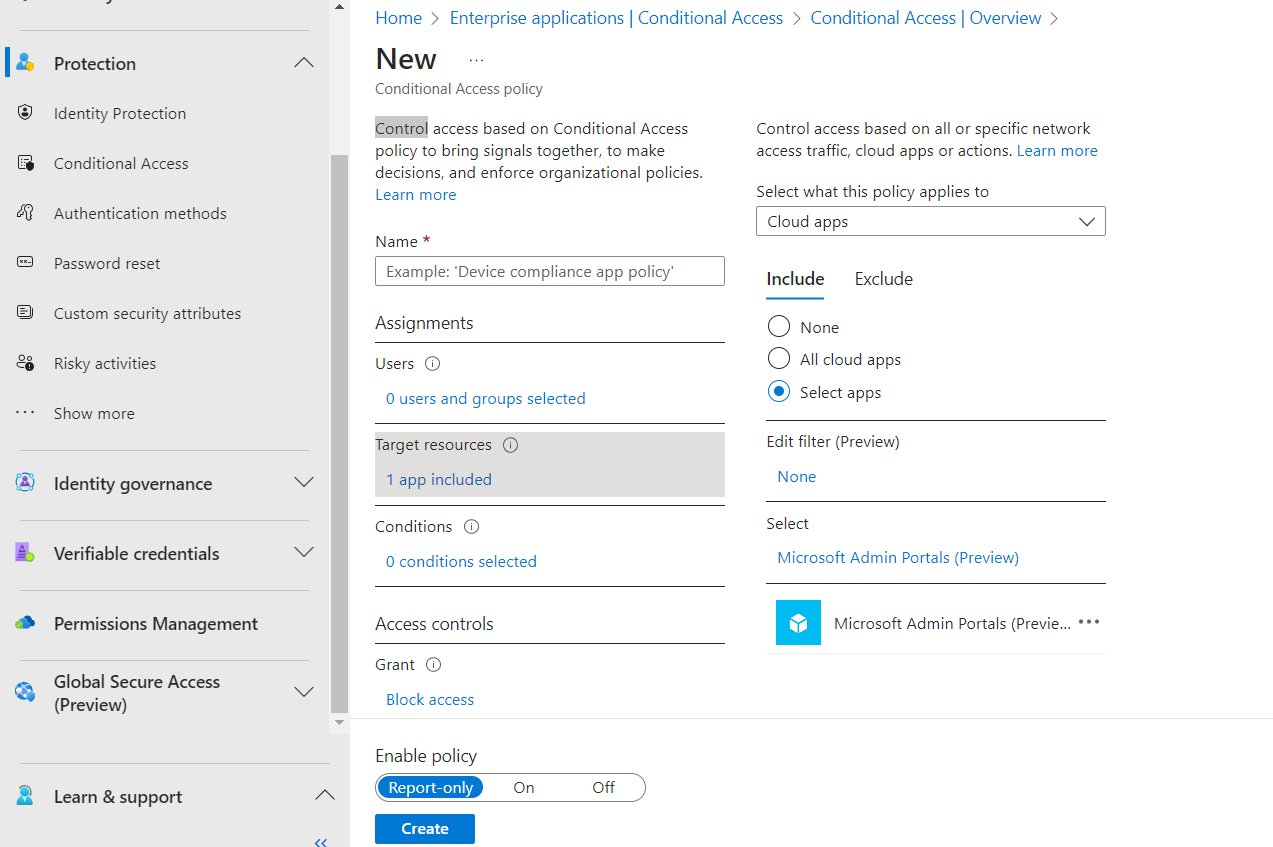 PORTAIL MICROSOFT AZURE visual data 7
