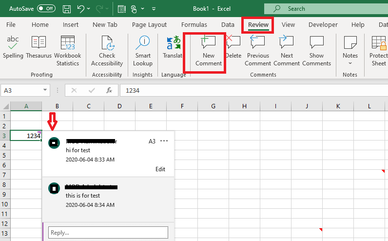 Excel - Comments Shown as notes - Microsoft Q&A