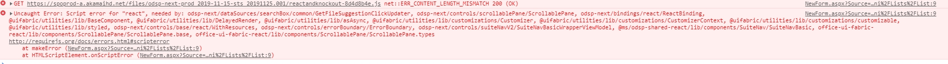 SharePoint List Copied Item link NOT working and Developer Tools ...