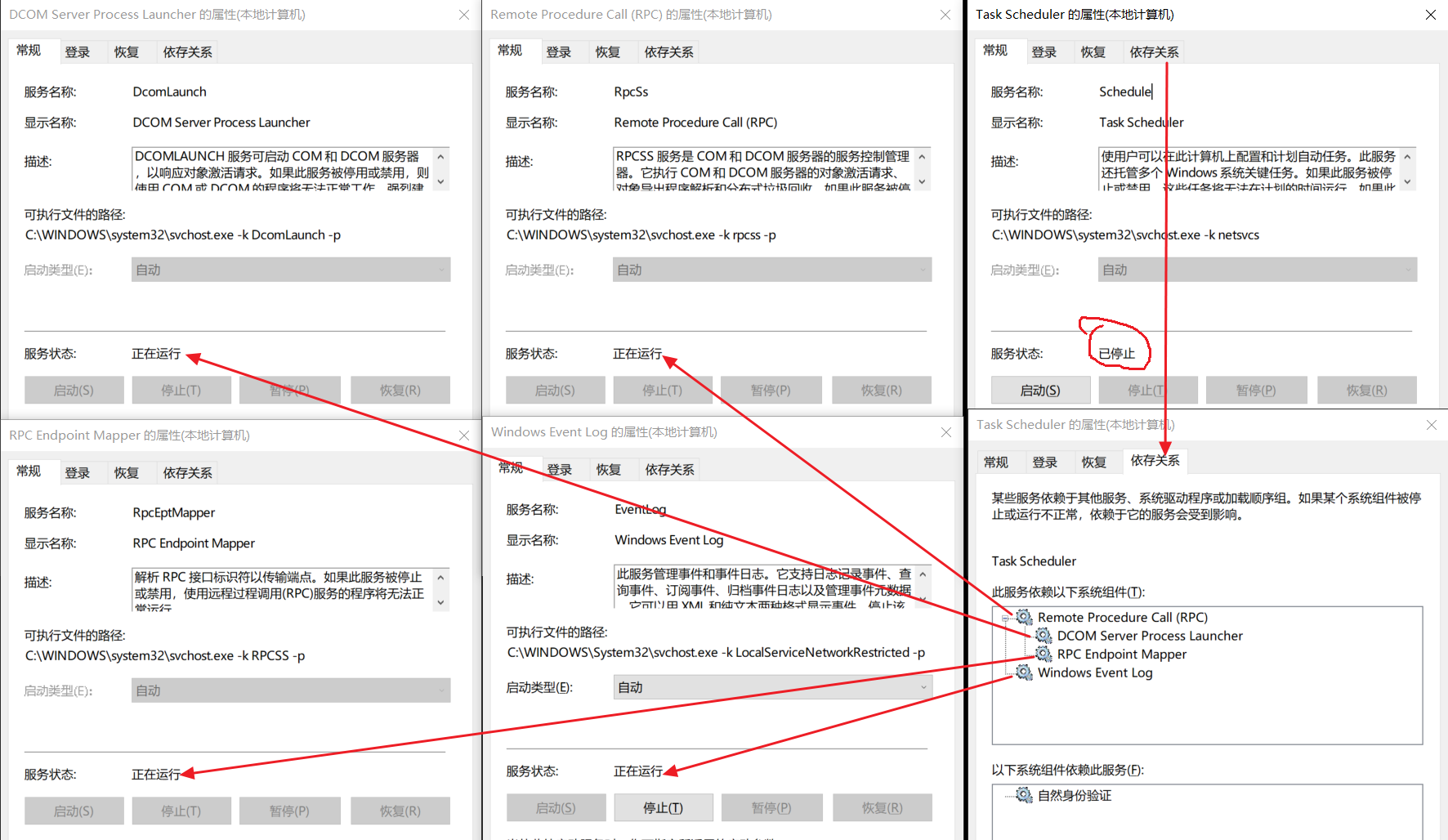 windows任务计划程序服务无法运行- Microsoft Q&A