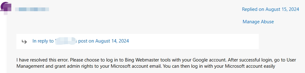" Sorry, an error occurred while processing your request. " - can't ...