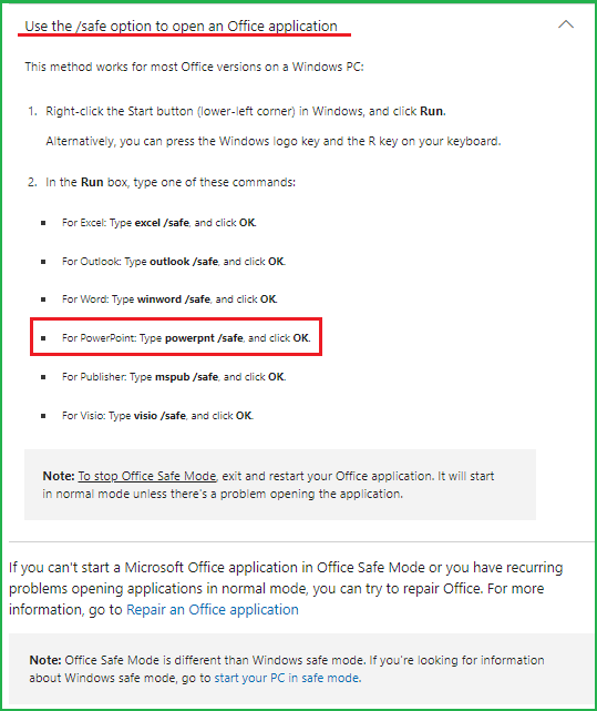 An error occurred while Powerpoint was saving the file - Microsoft Q&A
