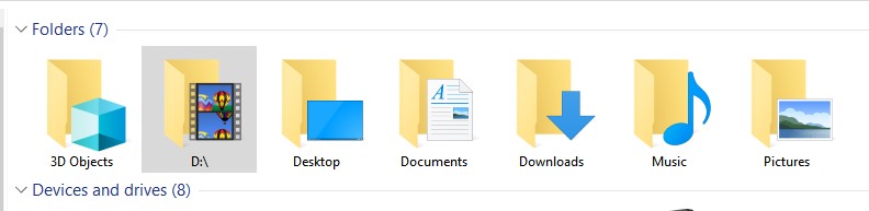 Moving the video folder to This PC - Microsoft Q&A