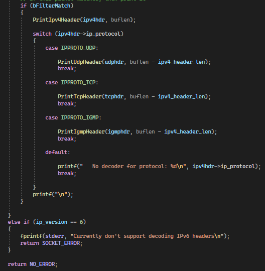 ipv4 header
