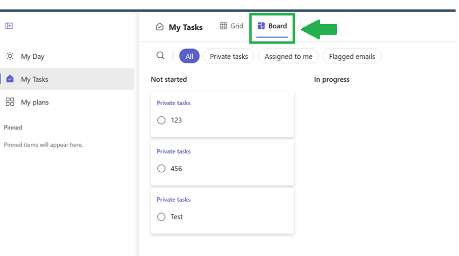 how to add a task tile to My Planner - Microsoft Q&A