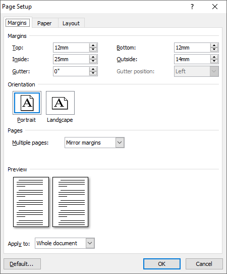 Book layout in Word 2007 - Microsoft Q&A