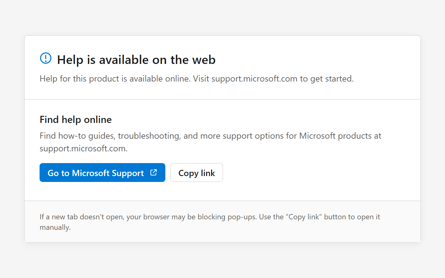 Web help in sidebar doesn't work in Office 2021 - Microsoft Q&A