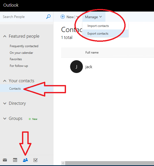 How to create an email distribution list in office 365 on the web ...