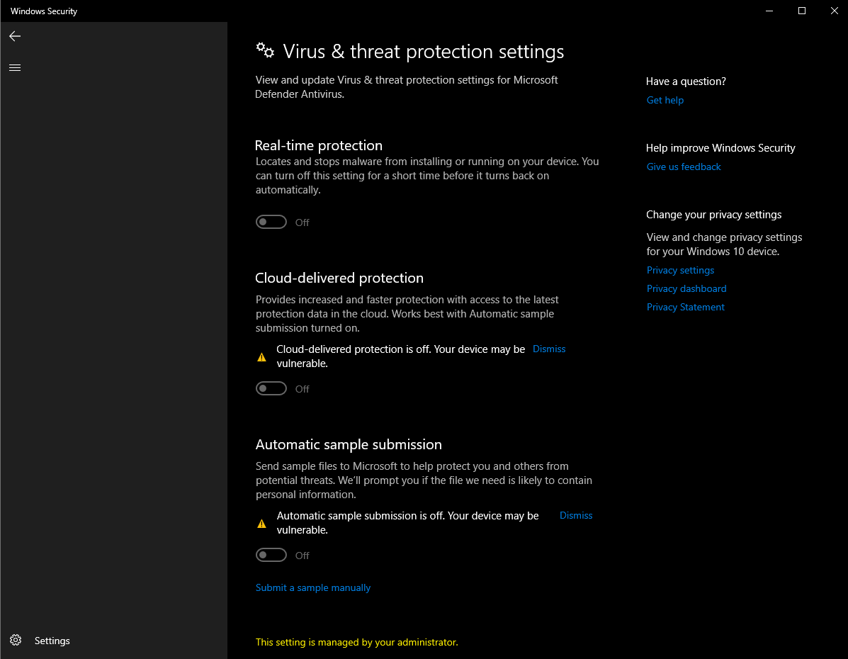 Windows Security Blank / Windows Defender Antivirus Not Found / Real ...