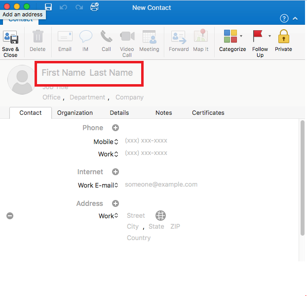 display last name first in Outlook Contacts - Microsoft Q&A