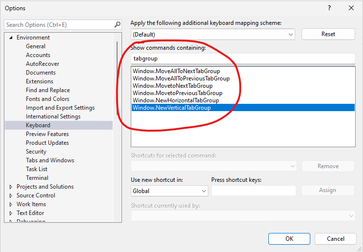 How can I reduce clutter when working with multiple files in Visual ...