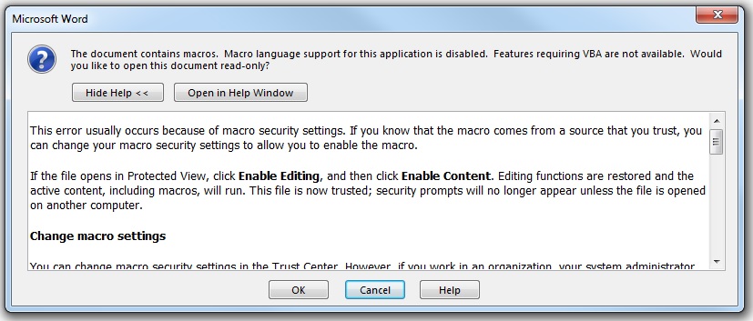 VBA missing in MS Office 365 premium - Microsoft Q&A