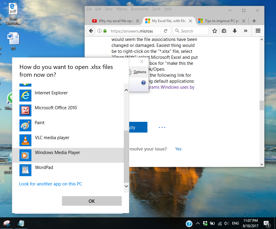 My Excel file, with file ending as .xls, is saved in PDF format. I can ...
