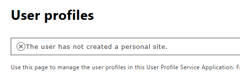 User's image