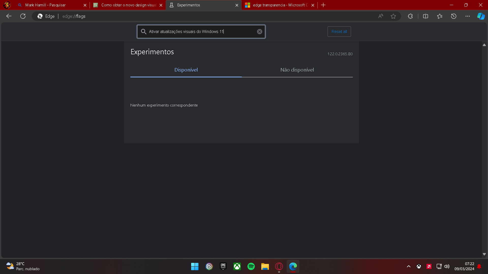 edge transparencia - Microsoft Q&A