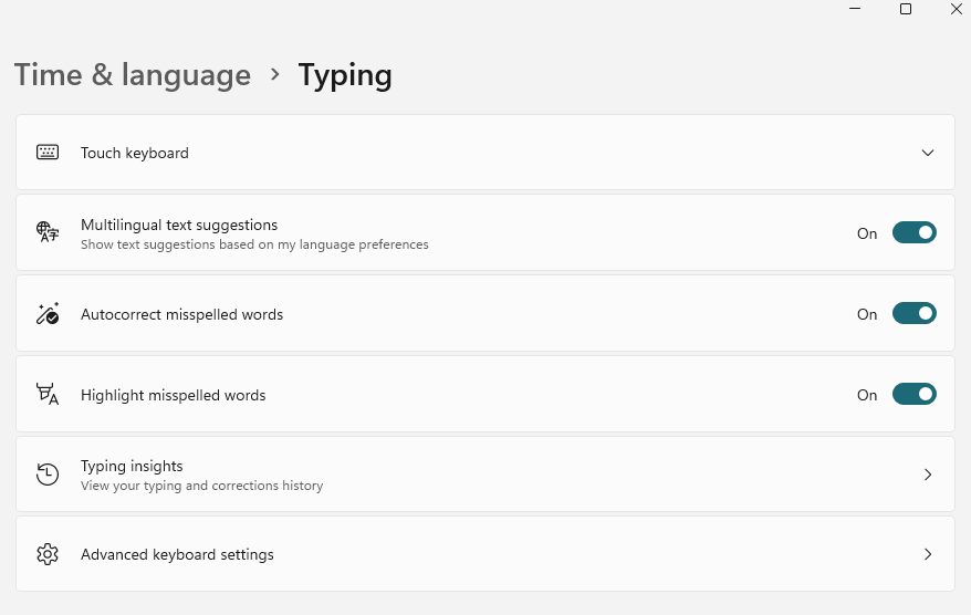 I am having trouble changing my typing language. - Microsoft Q&A