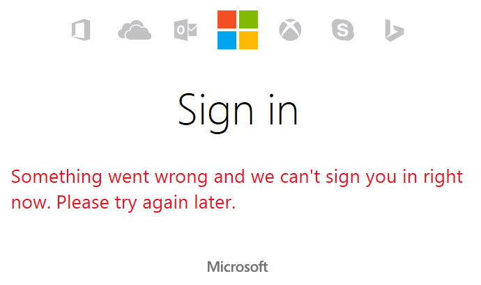 Can't Sign-In To Outlook Email -- 'Something Went Wrong' - Microsoft Q&A