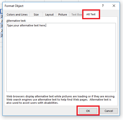 Making Embedded Excel Documents in Word Accessible with Alternative ...