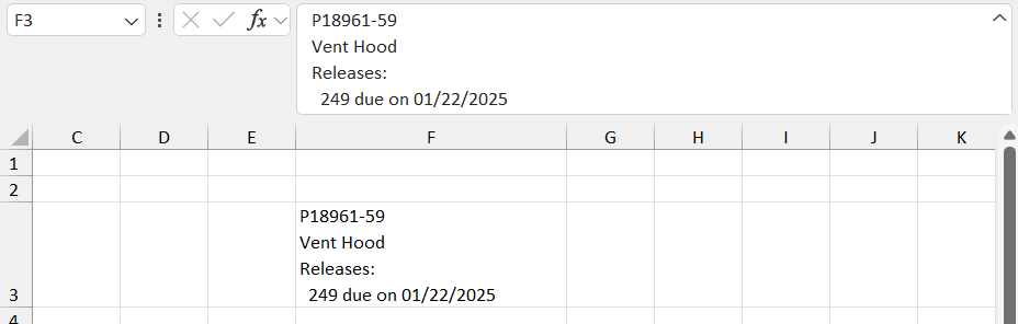 Formatting issue when CSV file is converted to Excel - Microsoft Q&A