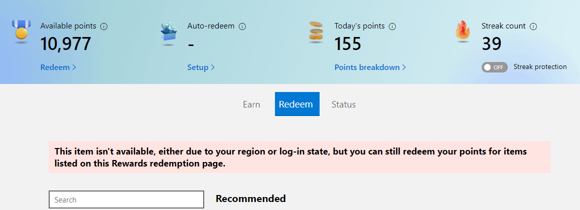 Is achieving the reward points goal just a scam? - Microsoft Q&A