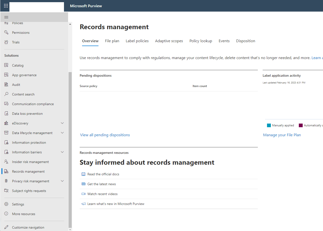 how could i use Sharepoint 365 for records managment - classification ...
