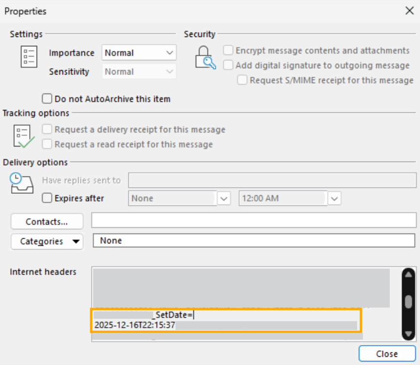 How do I prove that an email was in drafts prior to sending - Microsoft Q&A