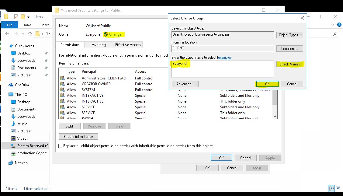 Disable public folders - Microsoft Q&A
