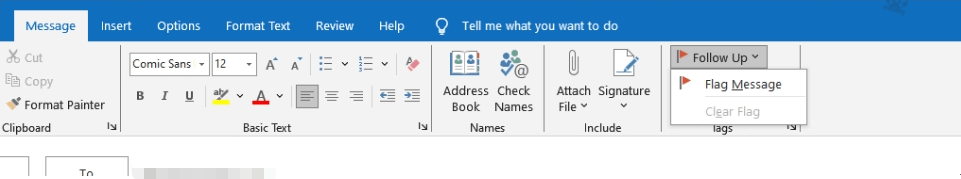 follow-up email reminder option - Microsoft Q&A