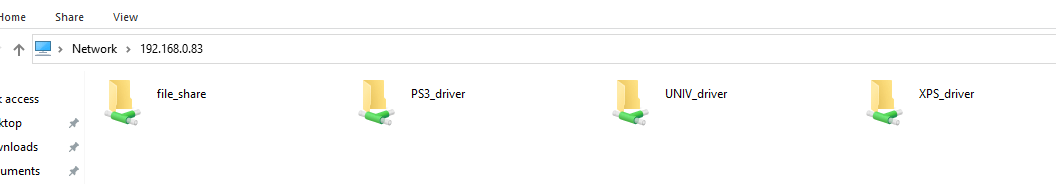 Windows 10 PC Can Ping IP address of Network Copier, but cannot see or ...