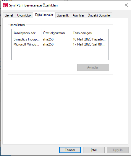 SynTPEnh.exe ve SynTPEnhService.exe Nedir? - Microsoft Q&A