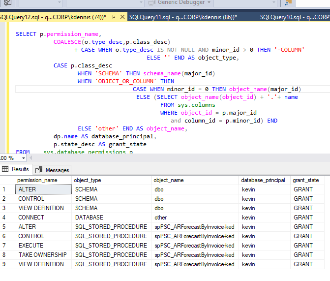 SQL Server 2019 Permissions issues - Microsoft Q&A