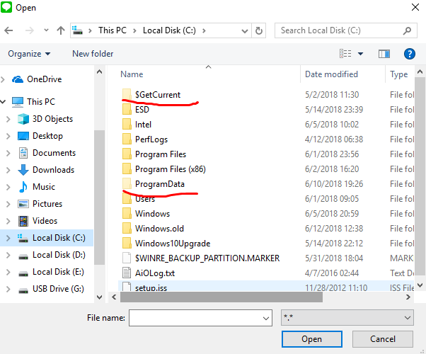 Hidden Folder/Files Keep Appearing - Microsoft Q&A