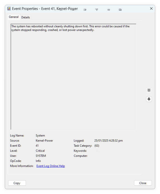 green screen of death - Microsoft Q&A