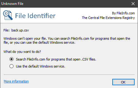 I uninstalled winzip and now windows doesn't know what a .zip is