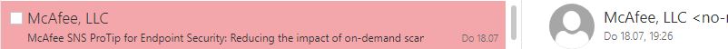 Outlook is showing different received times for the same mail ...