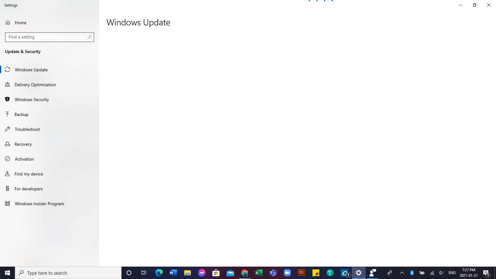 I can't update my windows or troubleshoot windows update. - Microsoft Q&A