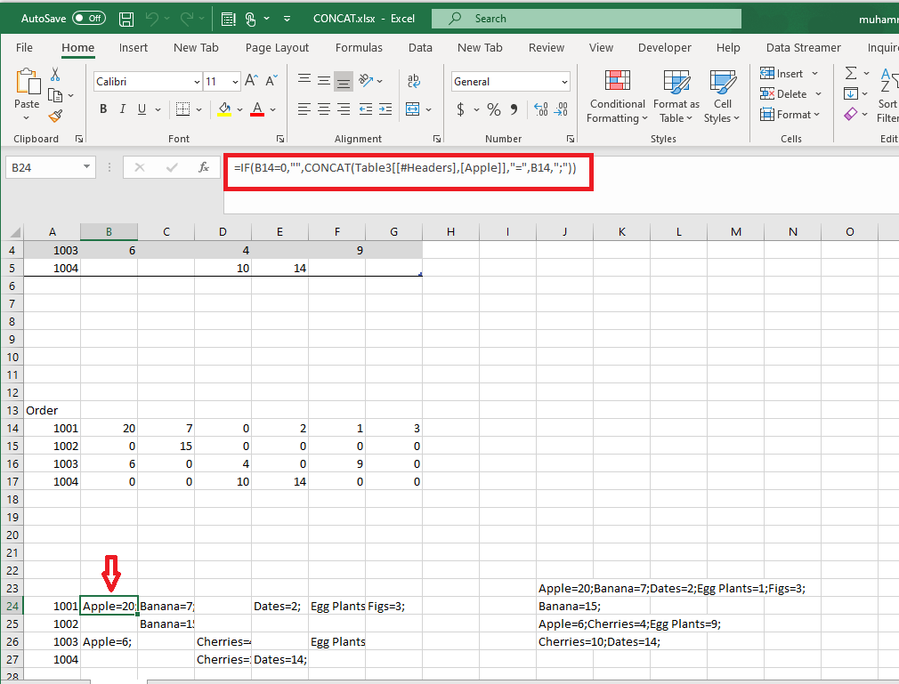 Converting Pivot Table Data to a Single Cell - Microsoft Q&A