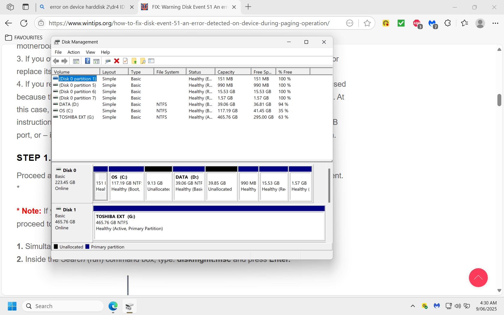 event viewer error - Microsoft Q&A