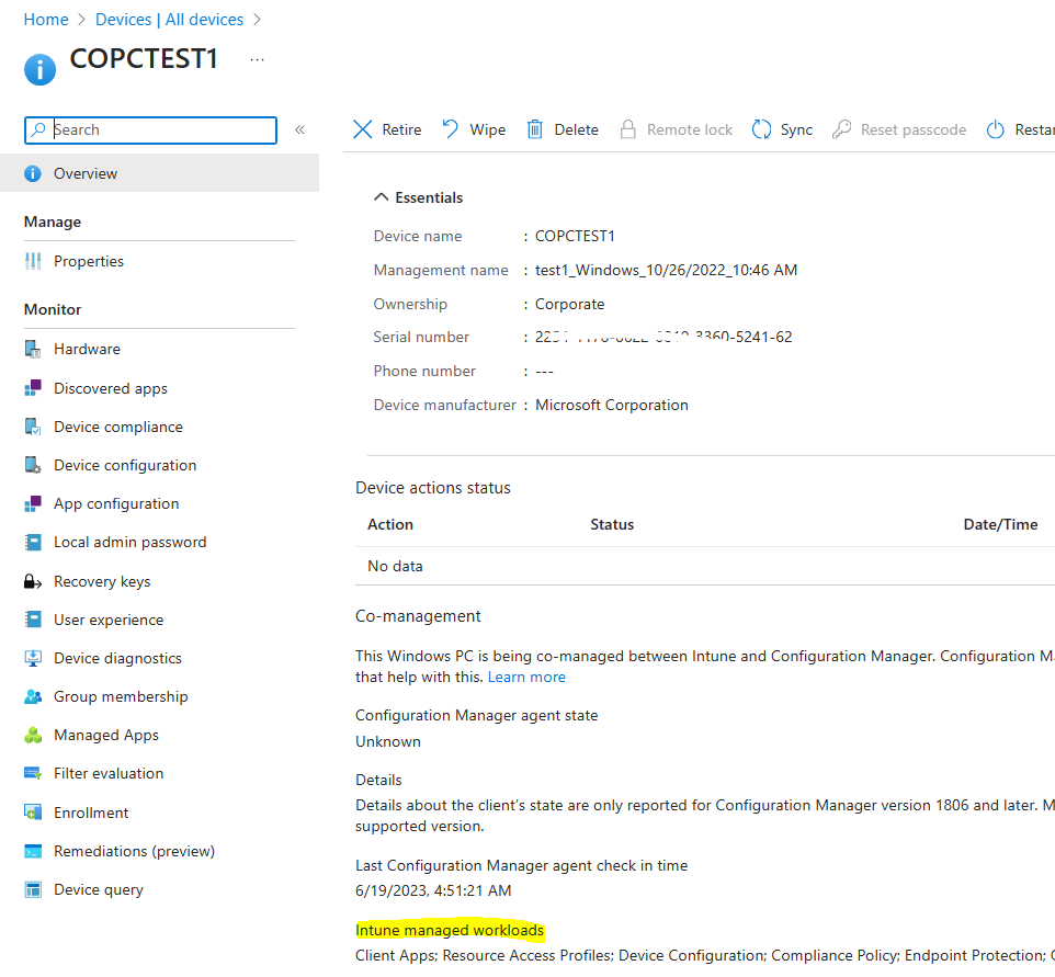 Configuration Policy from Intune | Hybrid environment | SCCM+ Intune ...