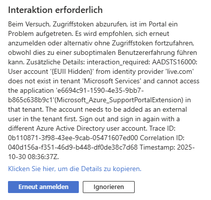 MFA Reset for Azure Admin Account - Microsoft Q&A